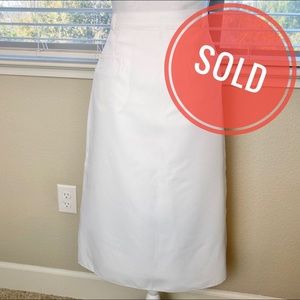 NWOT - US Military Navy Summer White CNT Skirt